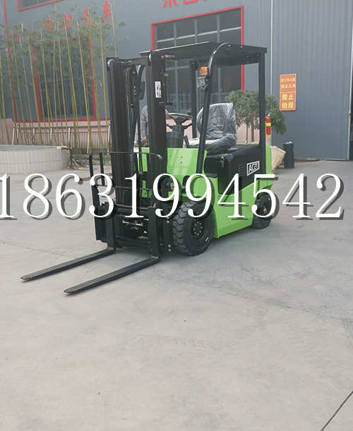 彰武县电动叉车小型铲车 卸货用叉车新型自登高叉车半电动电动叉车液压升降车